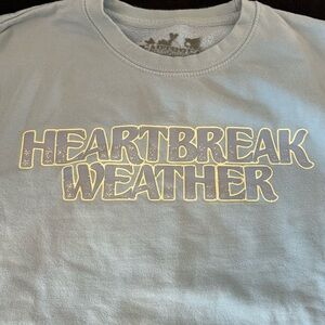 Light Blue Niall Horan Heartbreak Weather Crewneck Sweatshirt